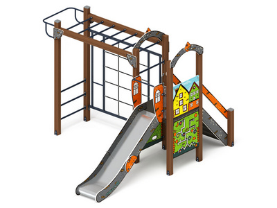 Детская игровая площадка Уютный дворик-8