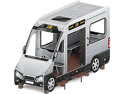 Беседка Серая маршрутка