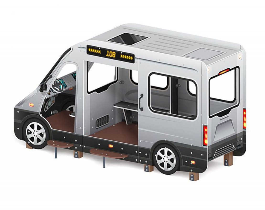 Беседка Серая маршрутка - вид 5