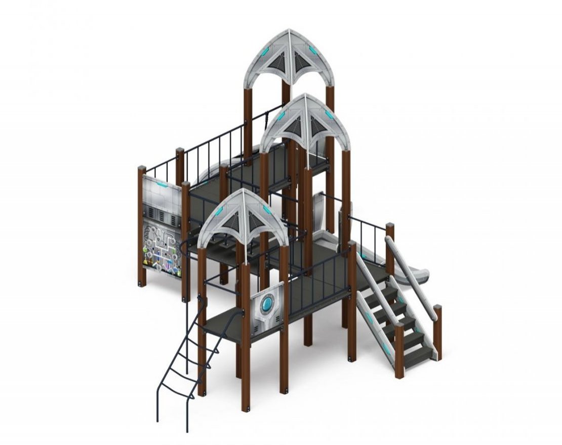 Детская игровая площадка Приключение на орбите-2 - вид 2