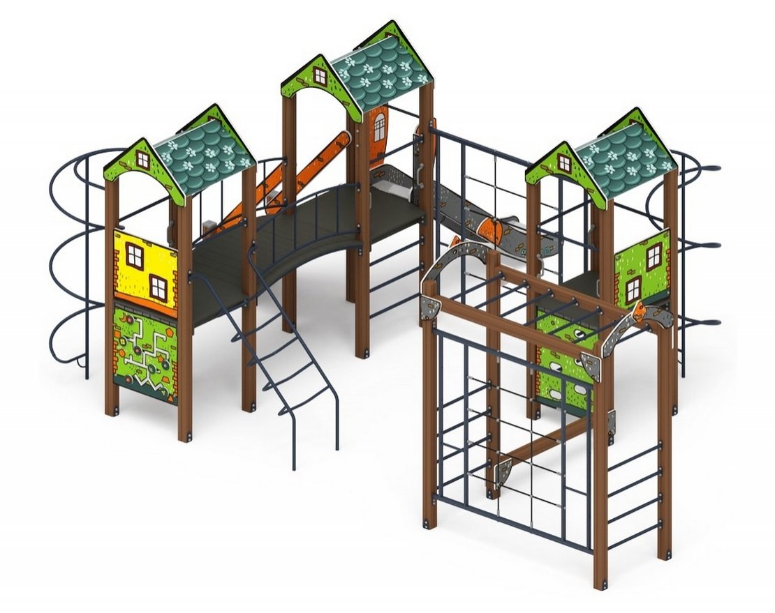 Детская игровая площадка Город приключений-3 - вид 4