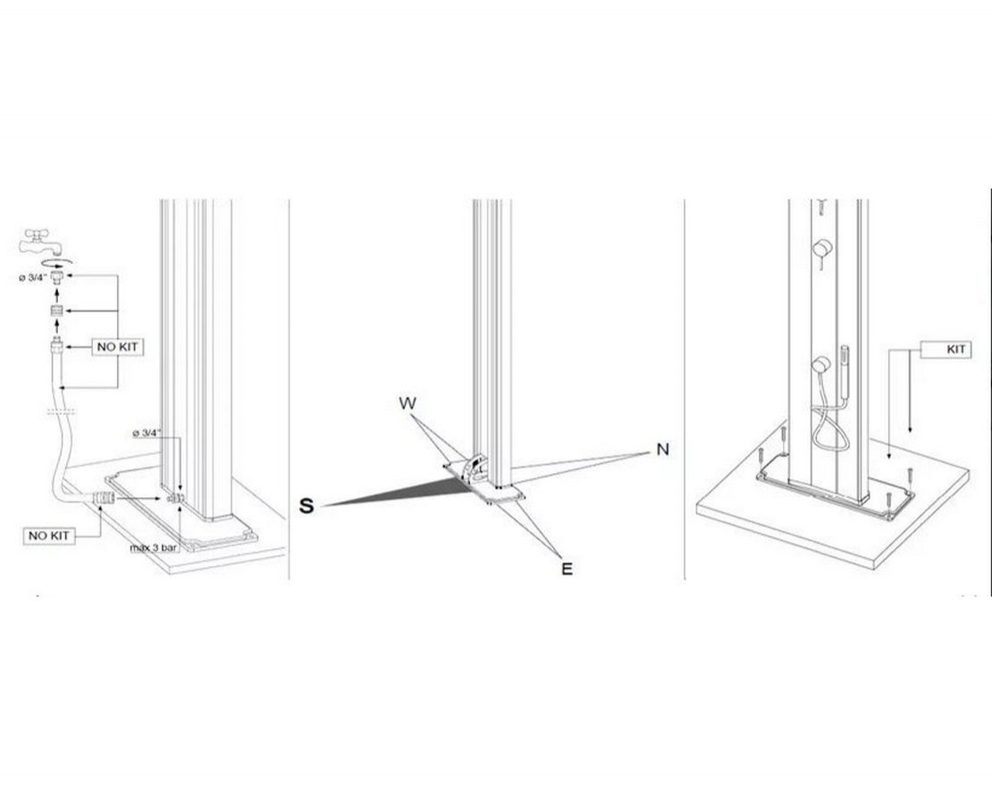 Душ солнечный Big Happy Five F 620 - вид 2