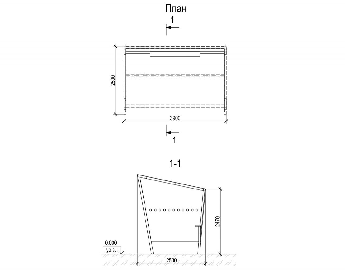 Павильон для курения 2 - вид 2