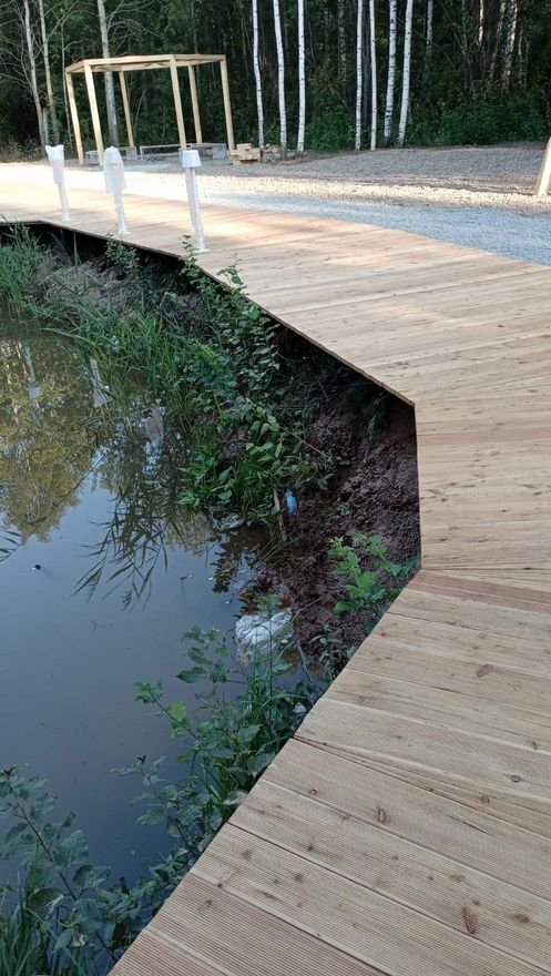 Пирс TORUDA-5 со светящимися кашпо, 1 м2 - вид 4