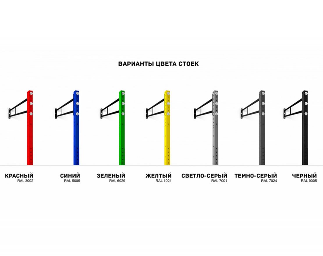 Проект Воркаут площадка для коттеджа 1-4 PAW-47 (8 х 6 м) - вид 5