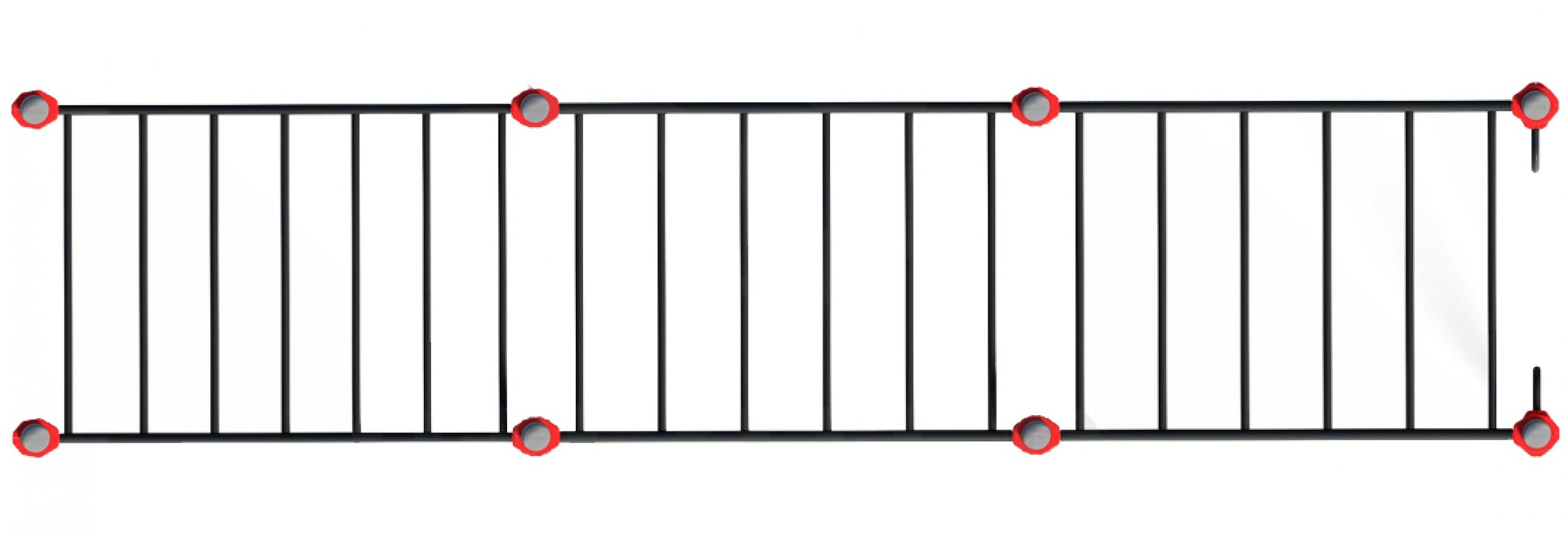 Рукоход разноуровневый для колясочников - вид 3