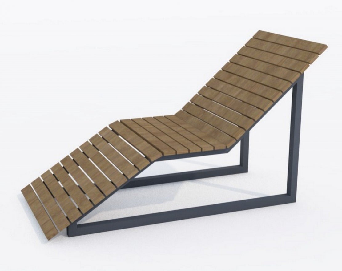 Шезлонг 3 - вид 3