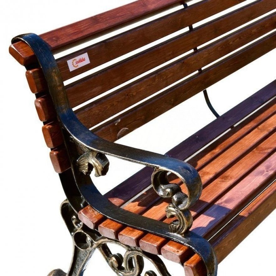 Скамейка чугунная Гефест - вид 3