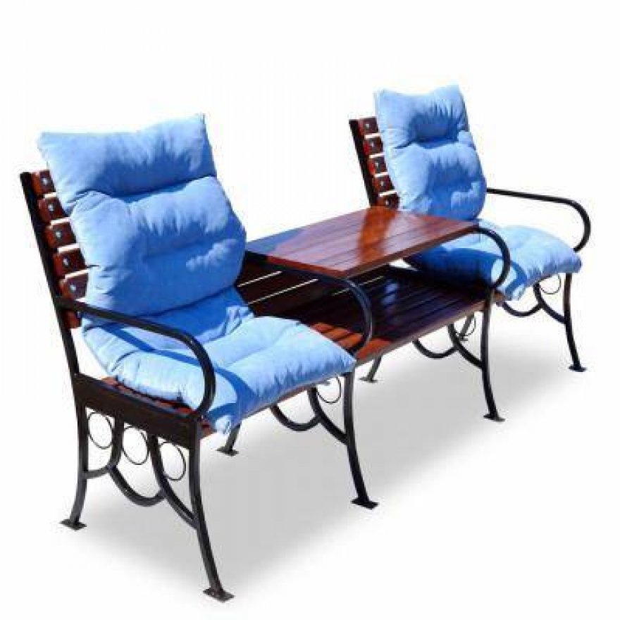 Скамейка стальная TORUDA 069 - вид 2